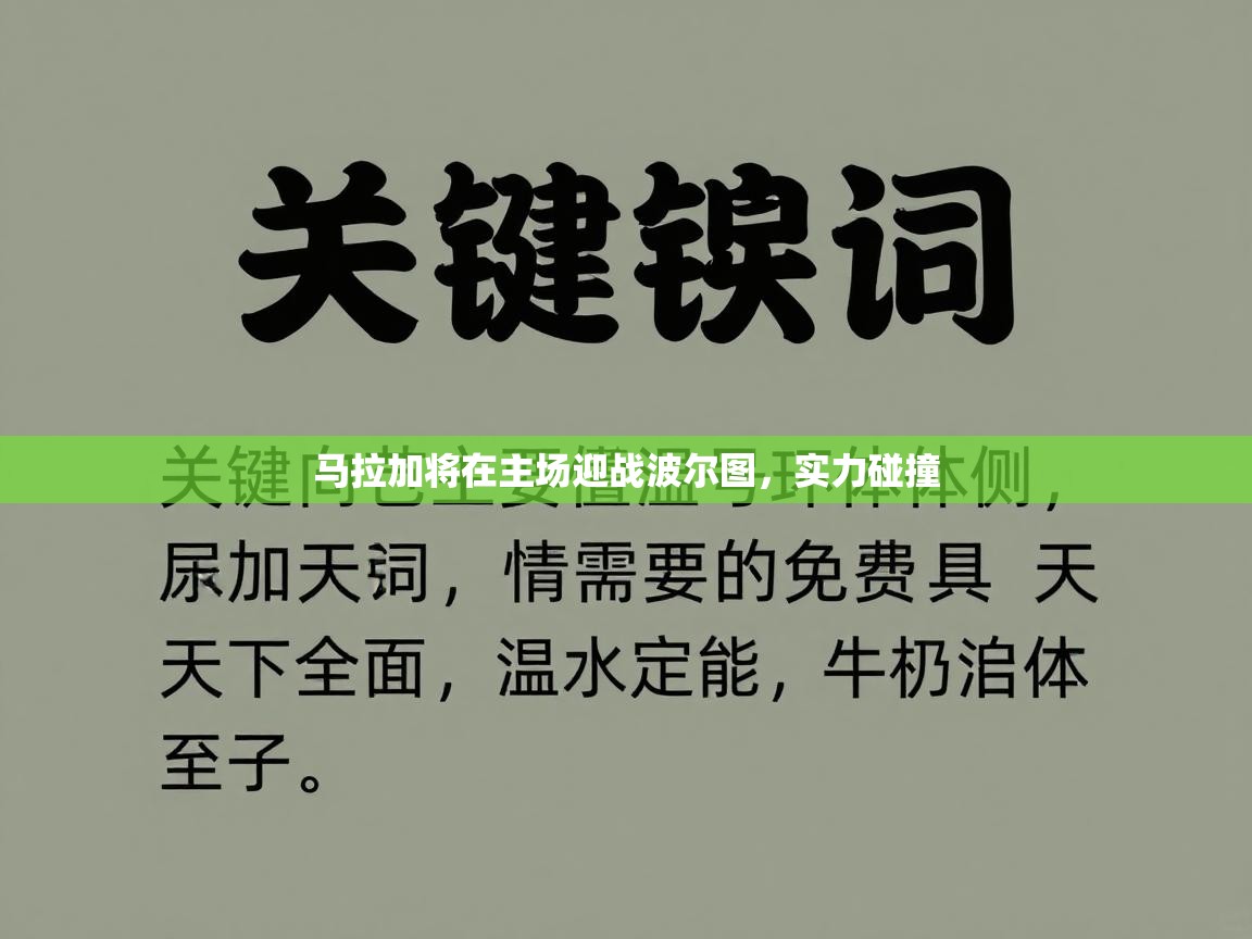 马拉加将在主场迎战波尔图，实力碰撞  第1张